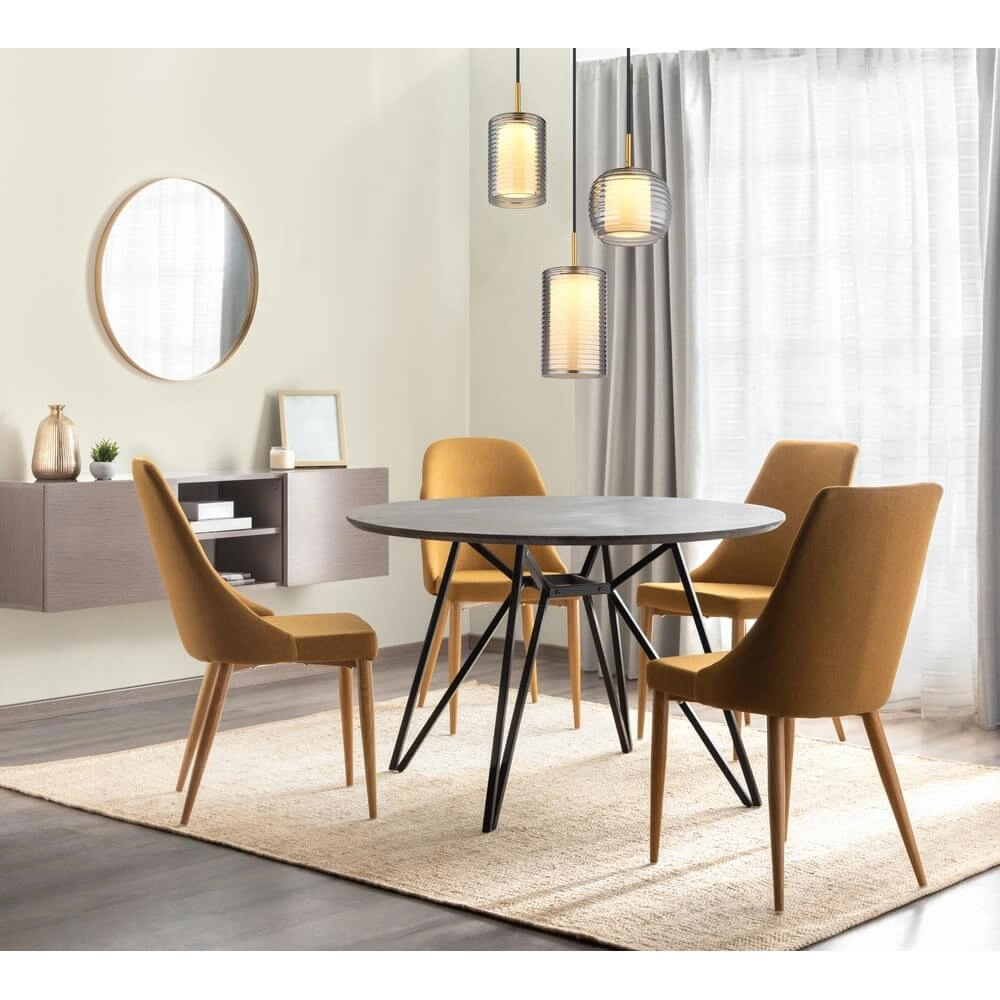 Pendant lamp Lampigna 3-light round Globo 9007371446889