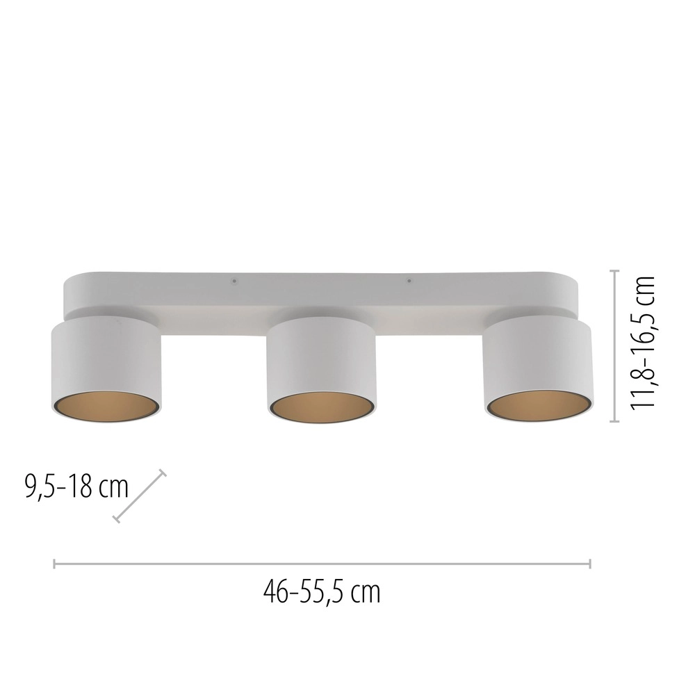 3L Led surface-mounted spotlight Pure Cup snow white Paul Neuhaus 4012248395608