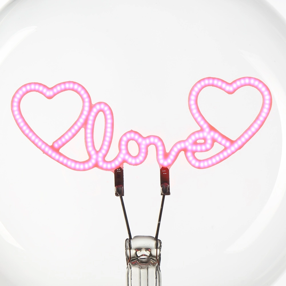 E27 light source Lumopop "Love" pink Brilliant 4004353477669