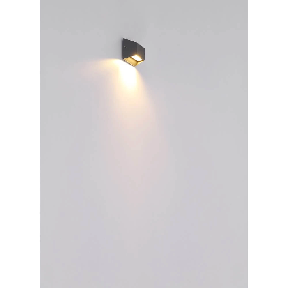 Wall lamp Honna rectangle anthracite Globo 9007371419159