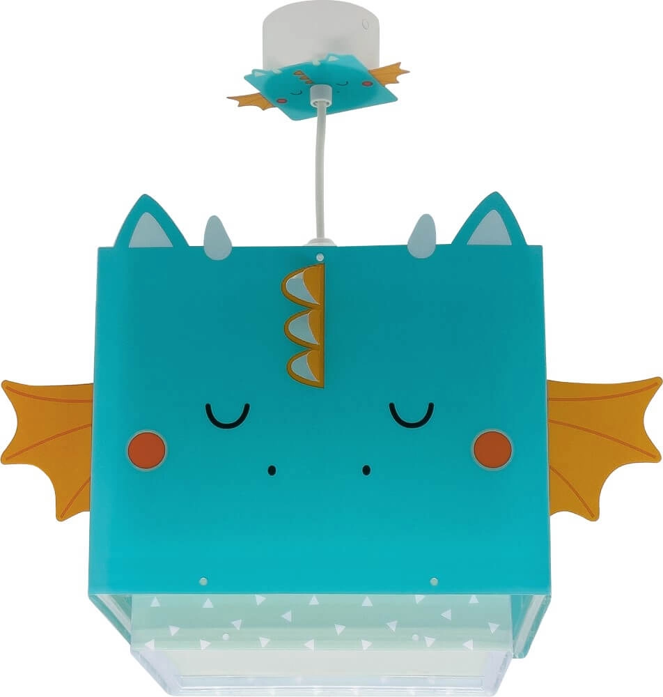 Design hanging lamp Little Dragon blue with white Dalber 8420406002941