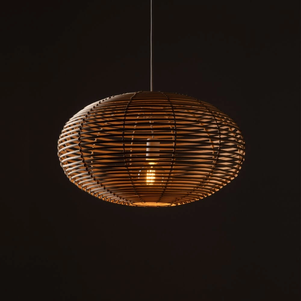 Natural pendant lamp Rattan M Ø 60cm Lyora 5903139111546