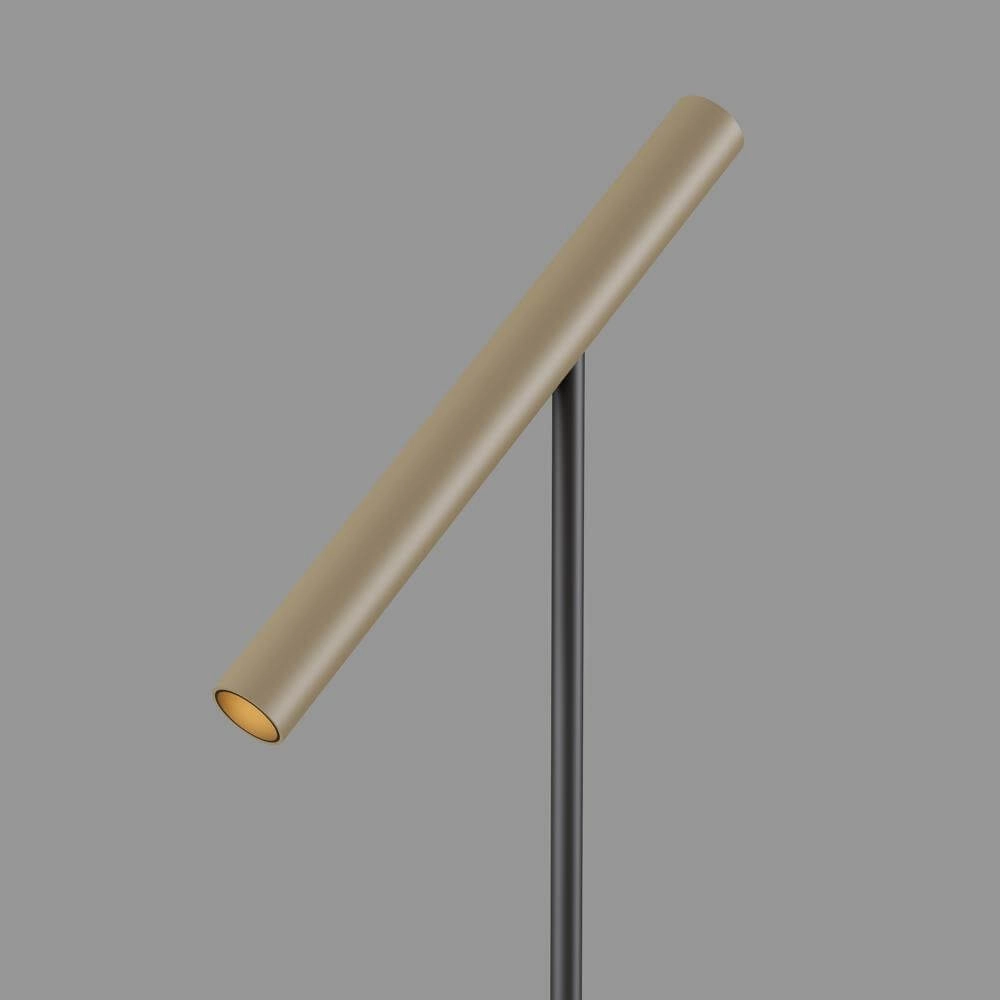 Design floor lamp Kansas black with champagne Artdelight 8720701102521