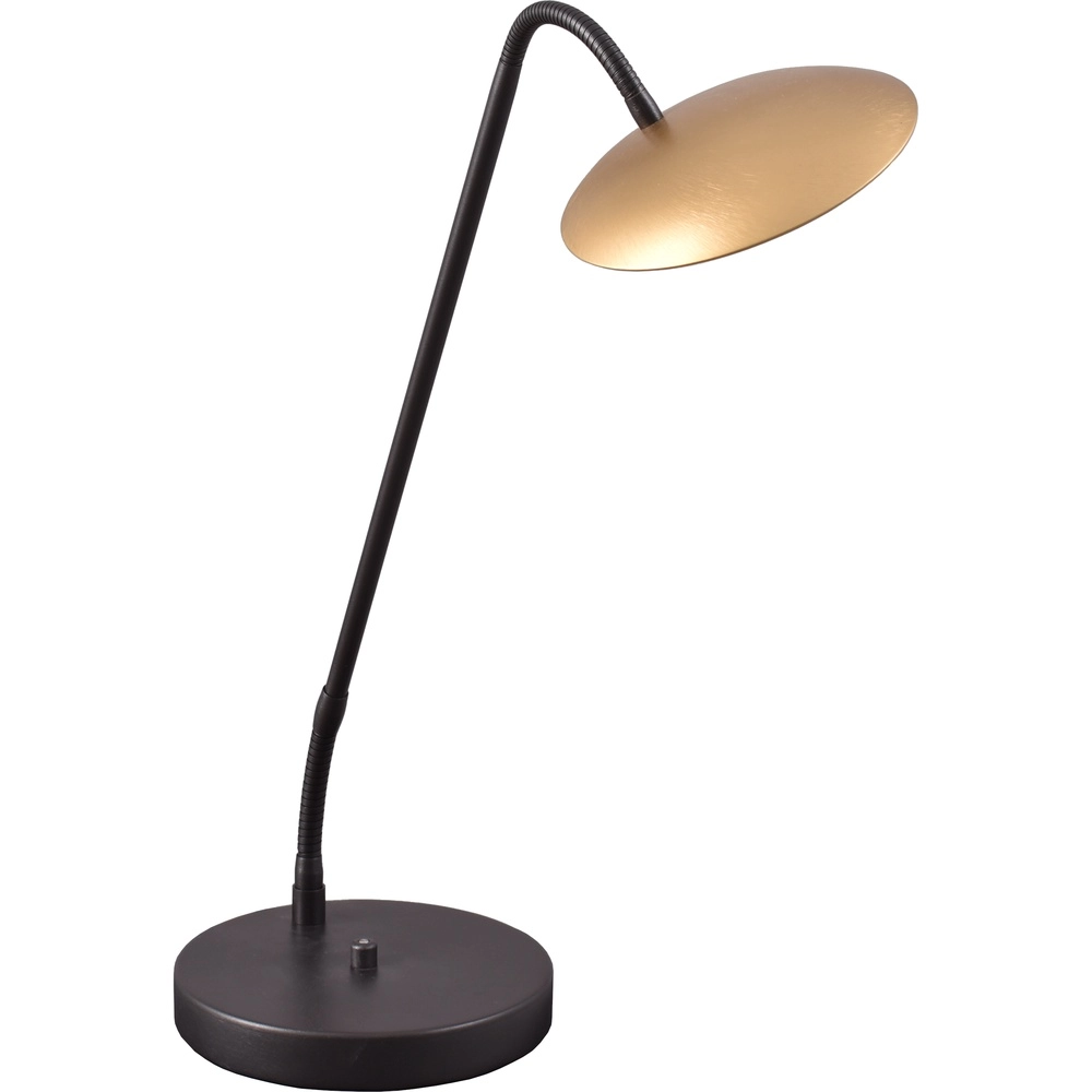 Flex table lamp Scala black with gold