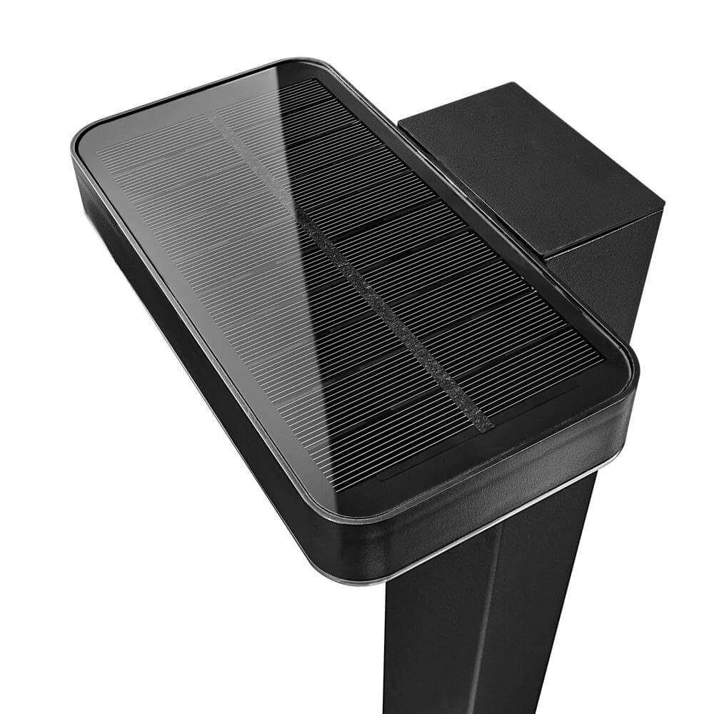 Solar garden lamp Rica black rectangle Nordlux 5704924004803