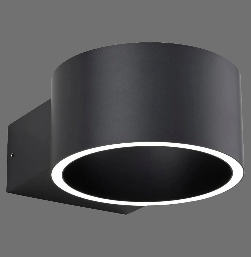 Wall lamp Pure Clipse gray 19.7cm Paul Neuhaus 4012248384077