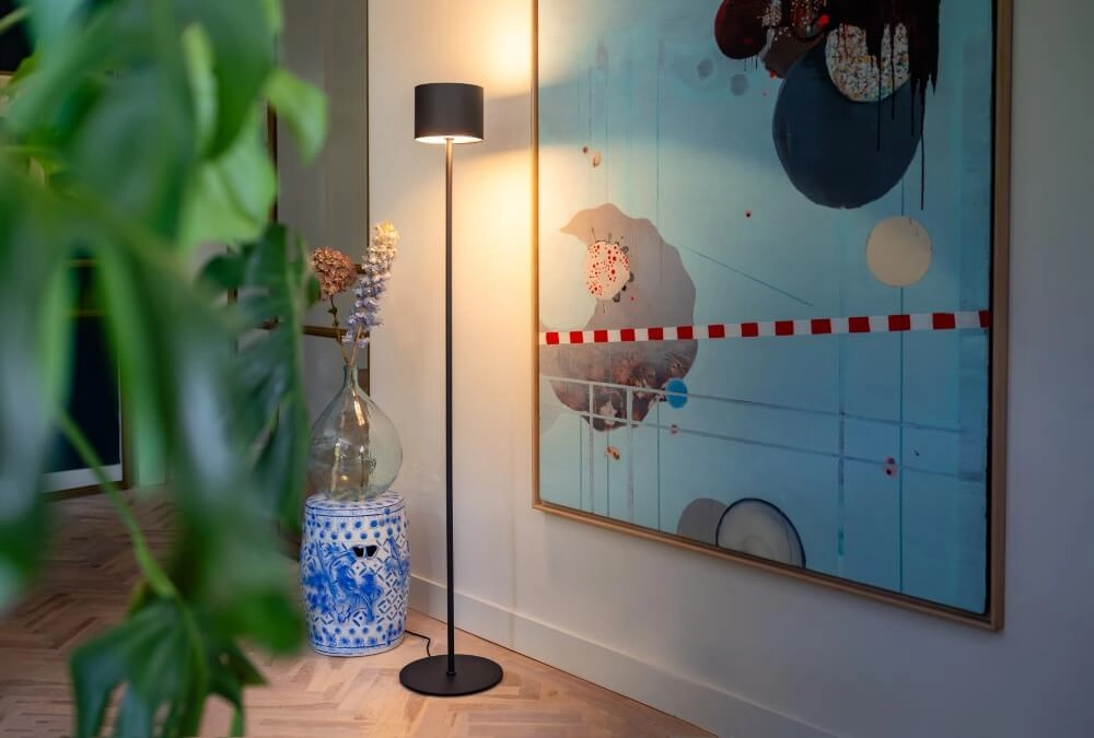 Cool floor lamp Maverick black ETH 8720195306016