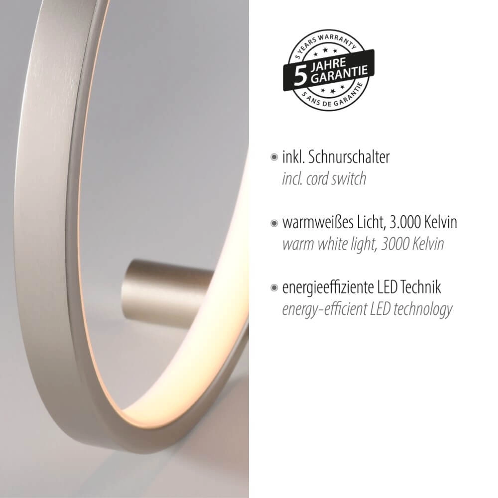 Table lamp Mini Ritus silver Just Light 4043689002084
