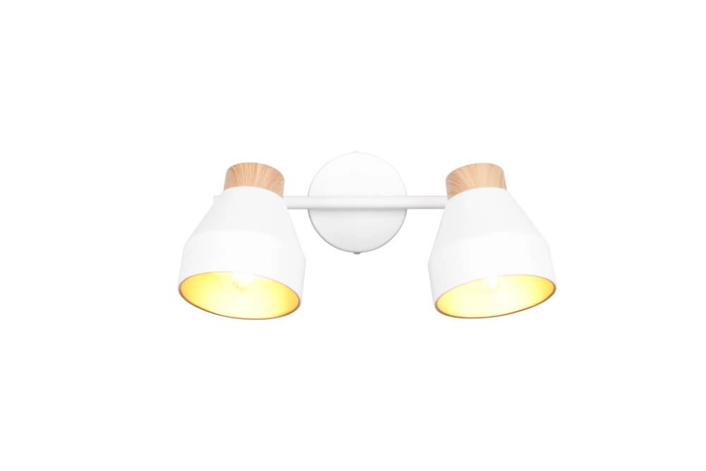 Design ceiling lamp 2-lights Valentin white Trio 4017807637427