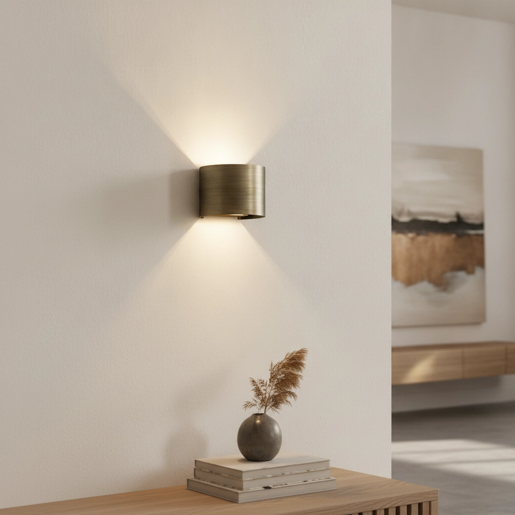 Surface-mounted spot Gyro antique bronze