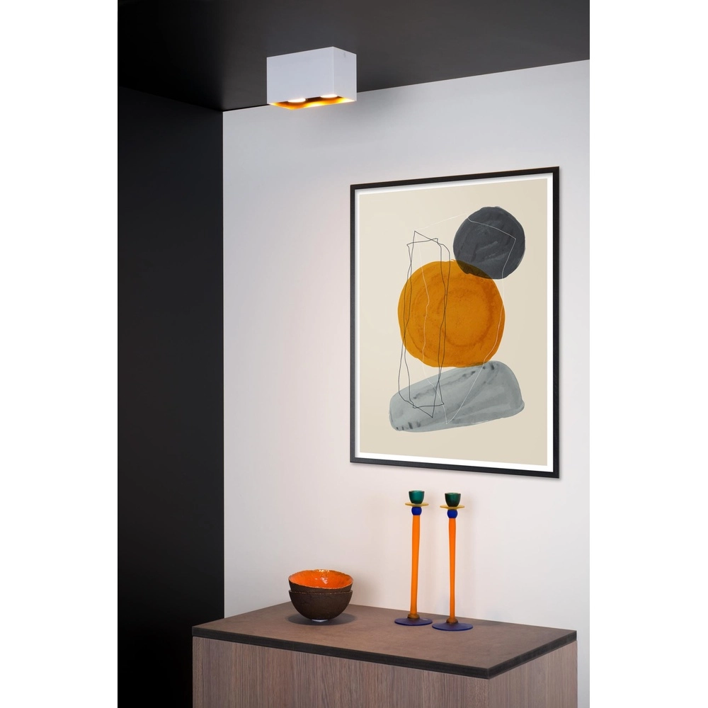 Surface-mounted spot Bido white Lucide 5411212221551