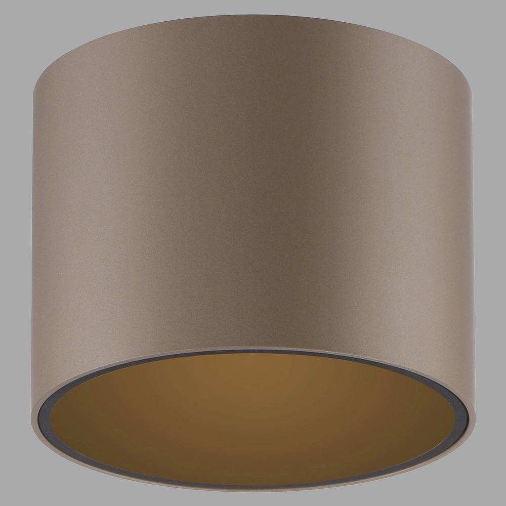 Ceiling surface-mounted spot Pure Point Ø 11cm - bronce