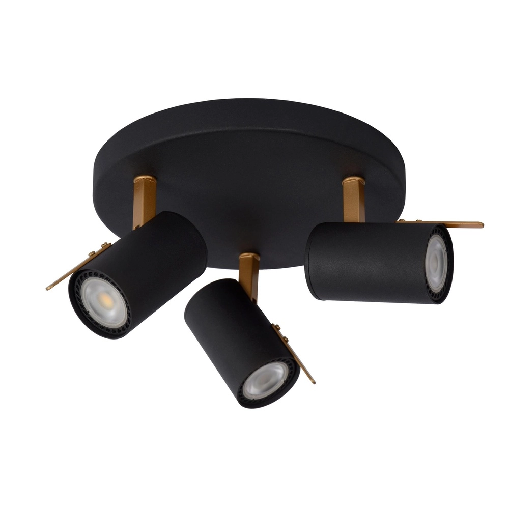 Ceiling lamp Grony 3-light black