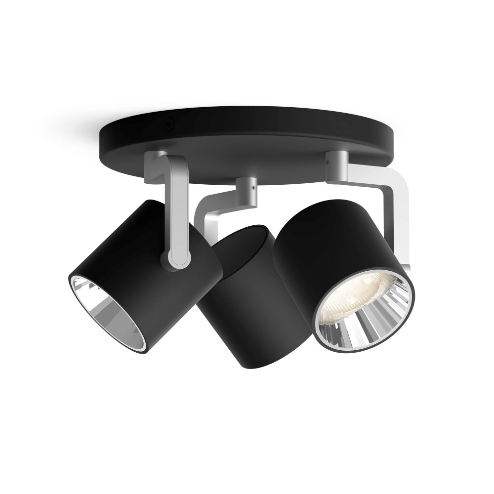 Spotlight Byrl 3-light black Philips 8718696170212