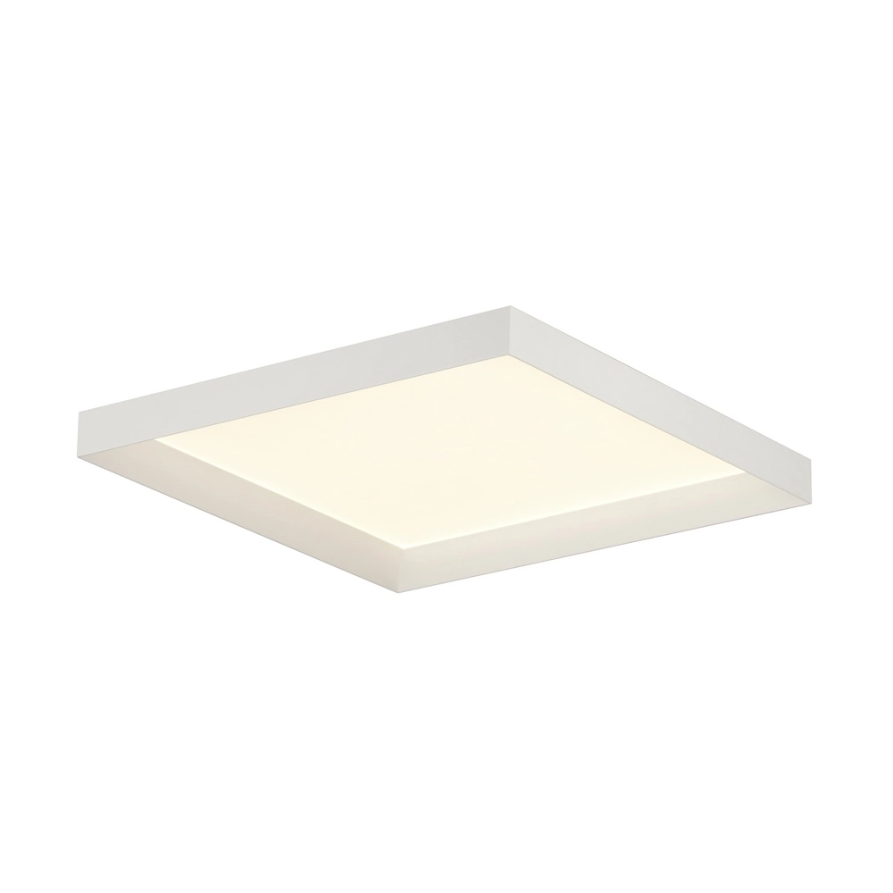 Square ceiling lamp Escondida white