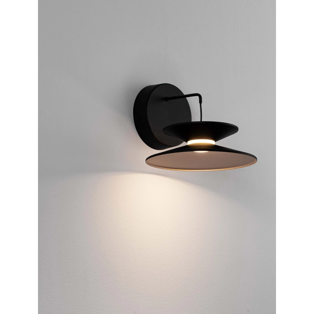 Design wall lamp Morfi black