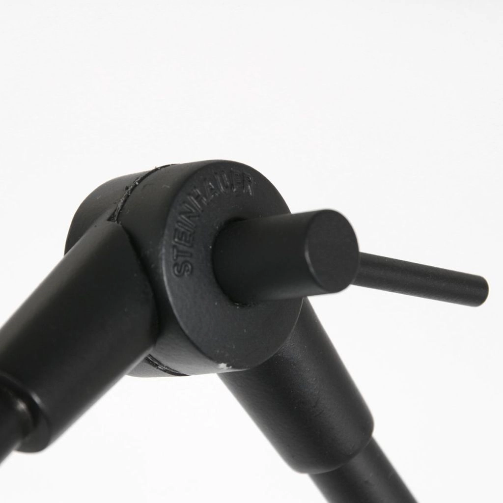 Black floor lamp Prestige Chic with cork cap Ø40cm Steinhauer 8712746180527