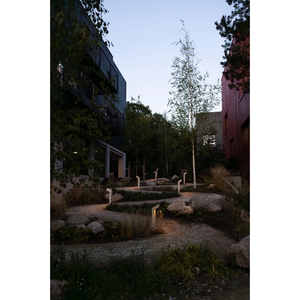 Wooden path lighting Punto Cumara - 50cm - 2700K Timberlab 8716803514072