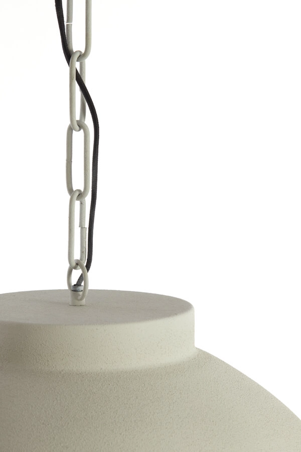 Japandi pendant lamp Kylie cream Ø 60cm Light & Living 8717807711818