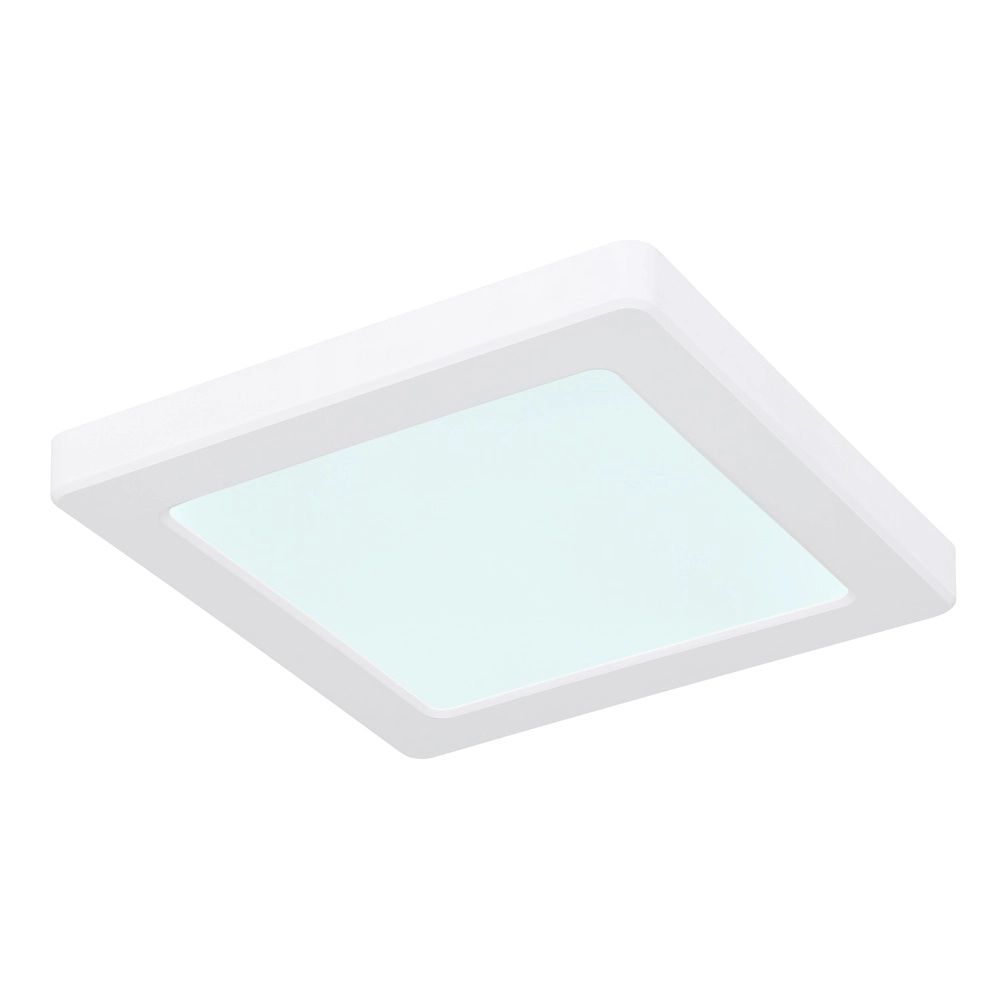 Design ceiling light Lasse Square white 16.7cm Globo 9007371442898