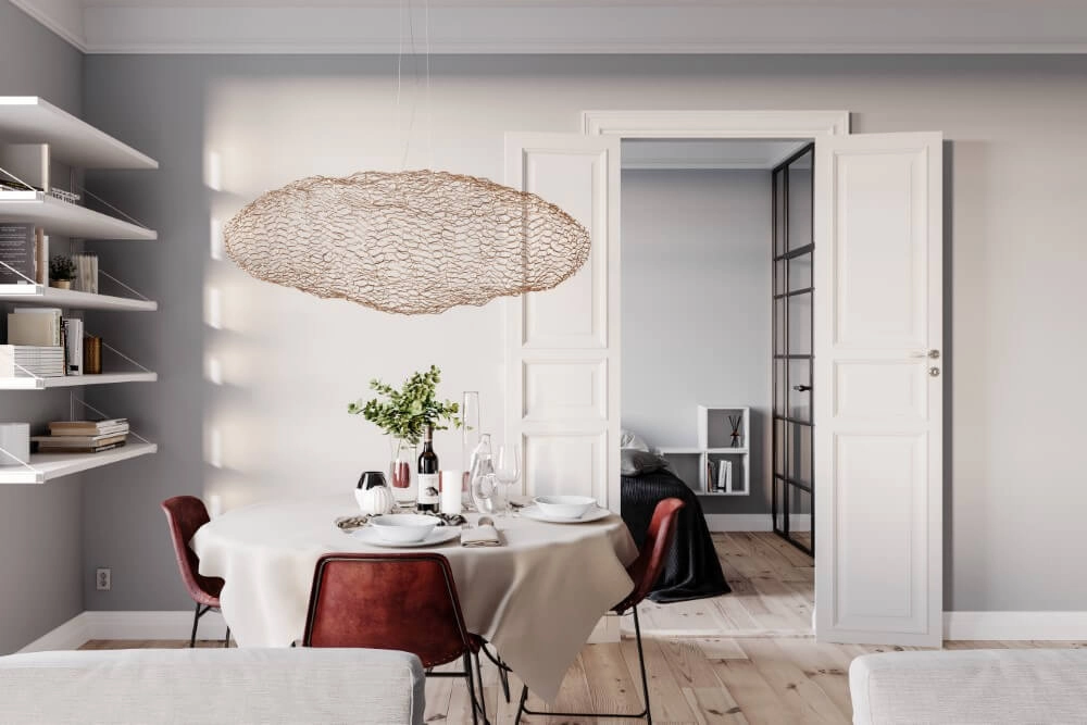 Hanging lamp Hayden gold 50cm By Rydéns 7391741012609