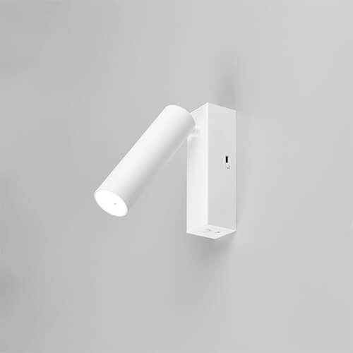 Slim LED wall spot Ambala white