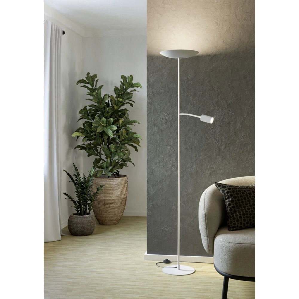 Floor lamp Conivarino white Eglo 9008606356584