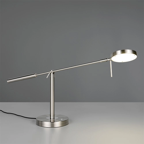 Desk lamp Monza nickel Trio 4017807693263