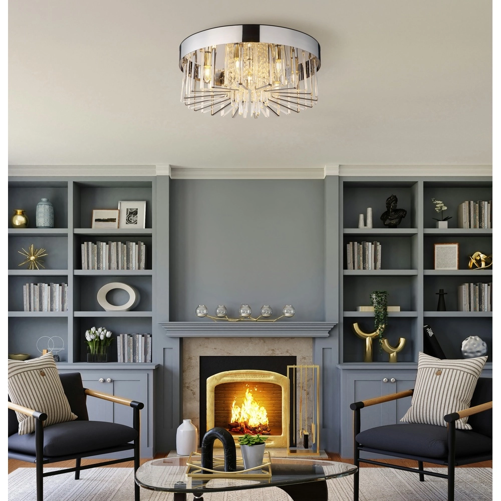 Ceiling lamp Kirina Design chrome Globo 9007371506286