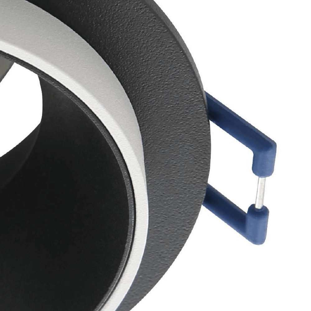 Round recessed spotlight Carosso with white ring Eglo 9008606238781