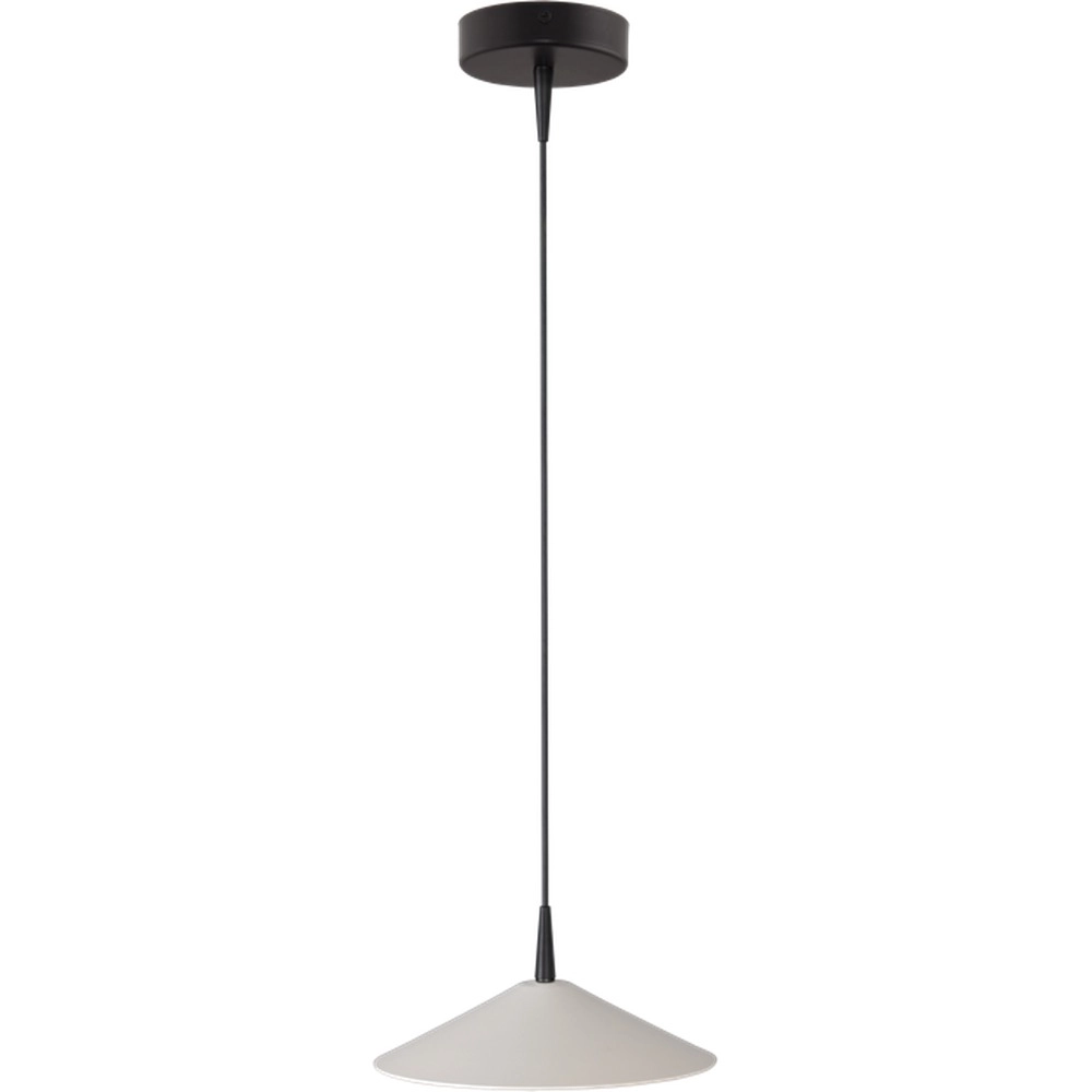 Design pendant lamp Ceppo black with white Ø 22cm