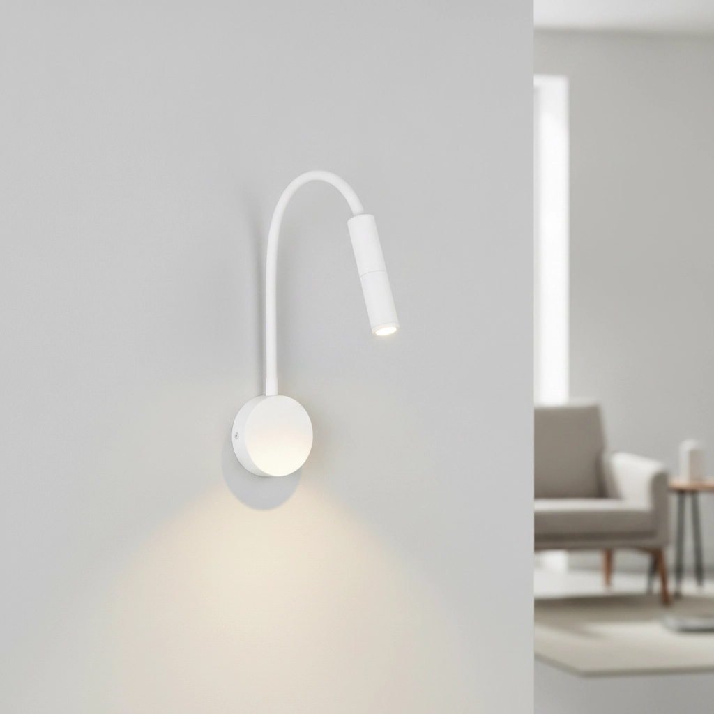 Bedside lamp Sonica white