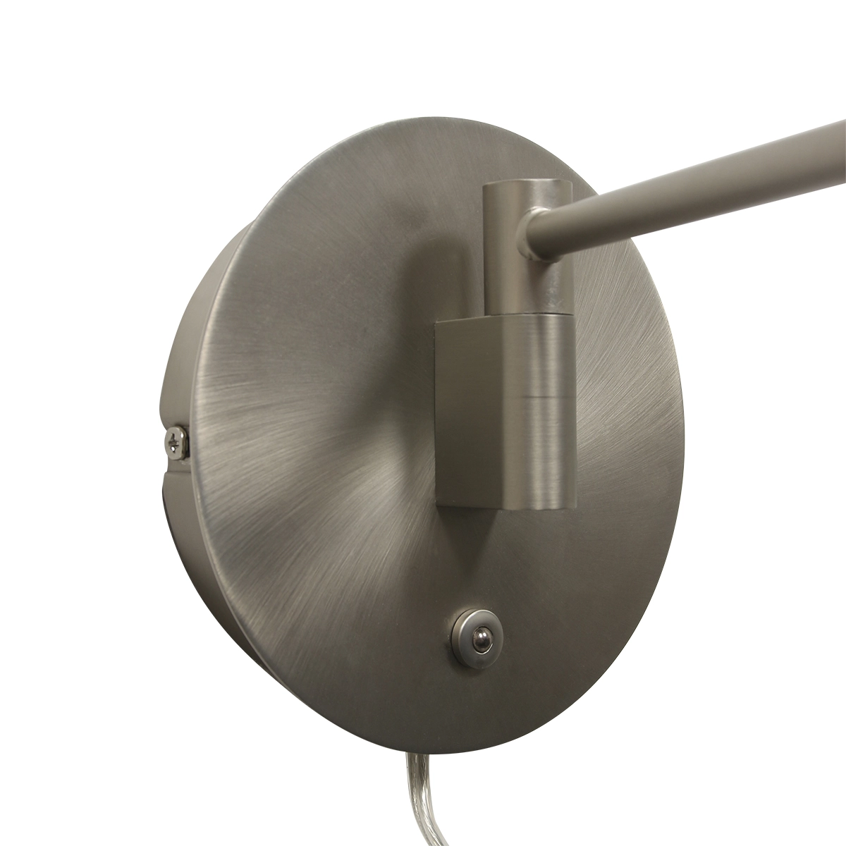 LED wall reading lamp Turound 10w - 2700K - 62cm stainless steel clear glass Steinhauer 8712746133370