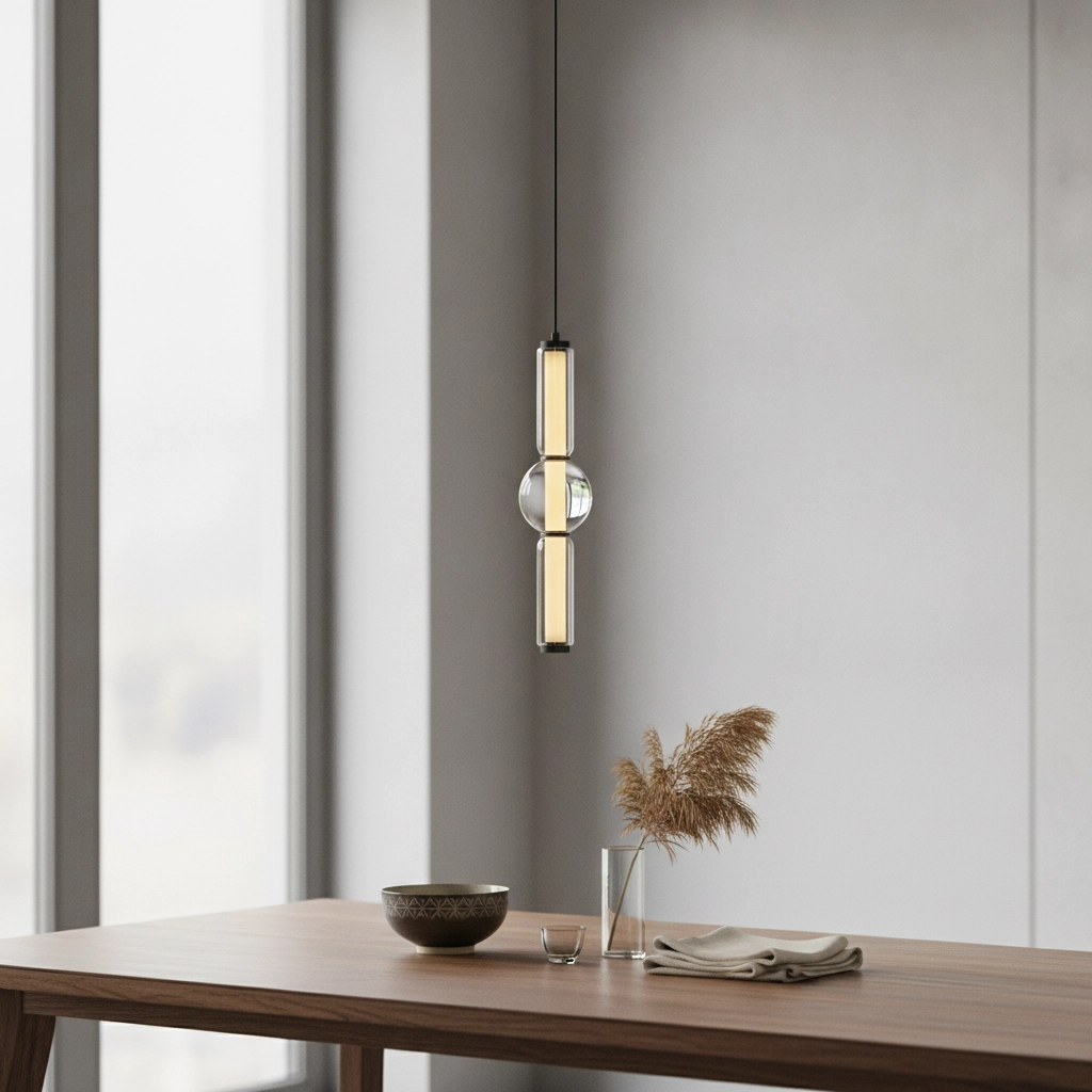 Pendant lamp Ulon 1-light smoke glass