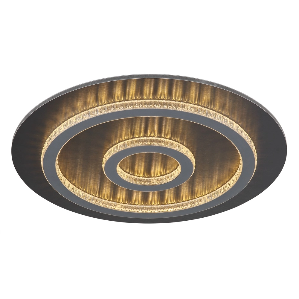 Ceiling lamp Jayden black Ø 45cm Globo 9007371528837