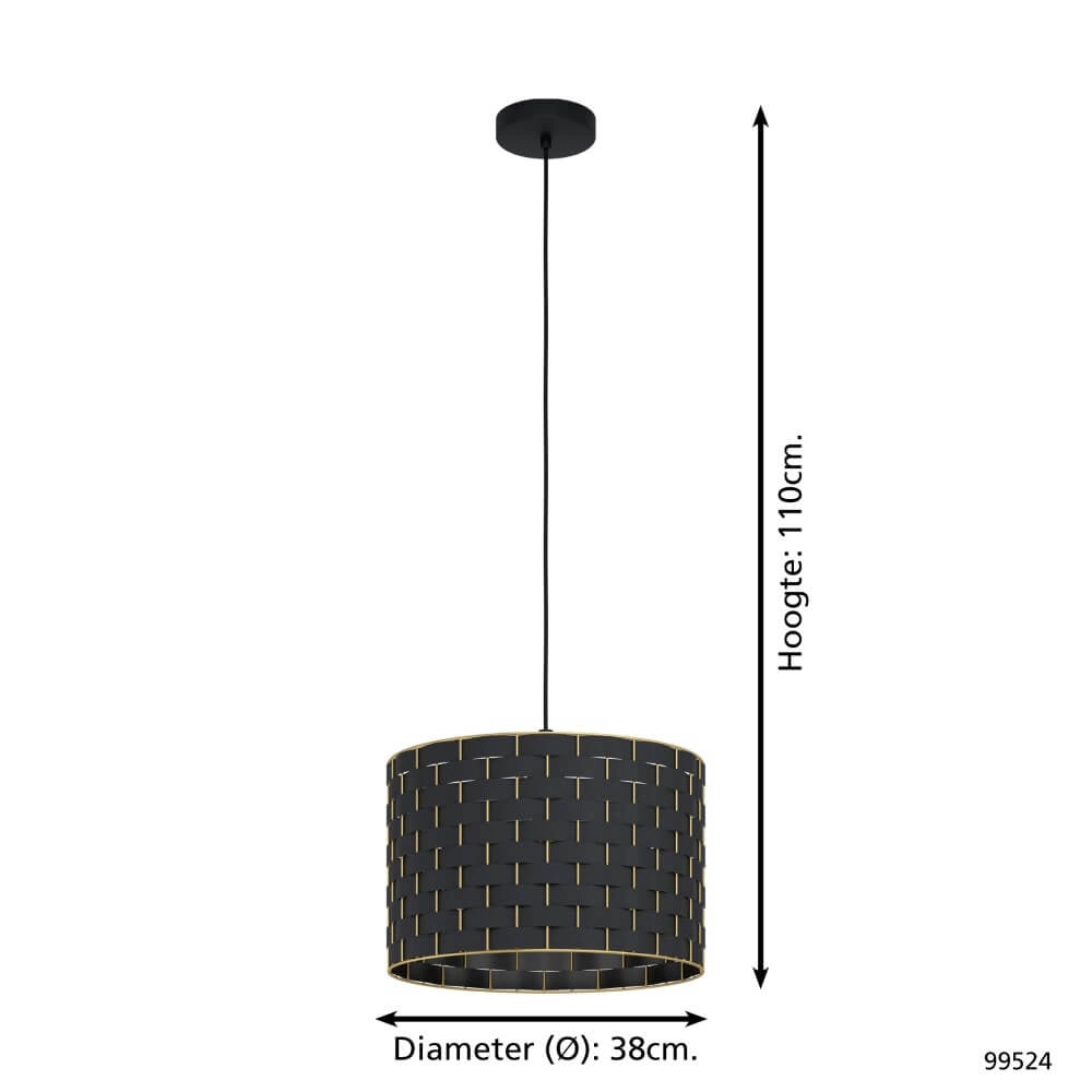 Design hanging lamp Marasales Ø 38cm Eglo 9002759995249