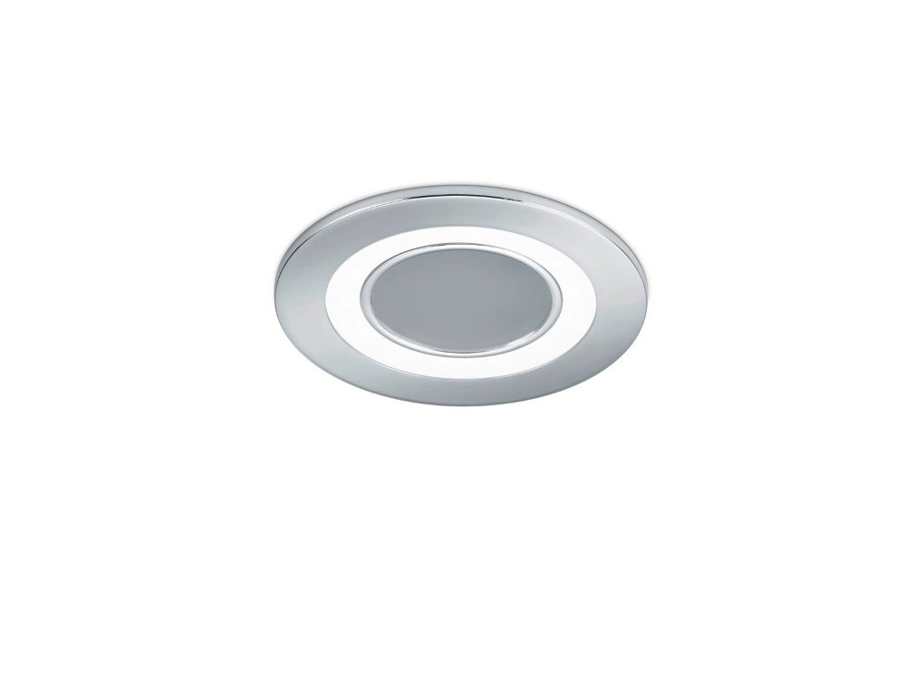 LED recessed spot Core 9.5cm gray Trio 4017807427707