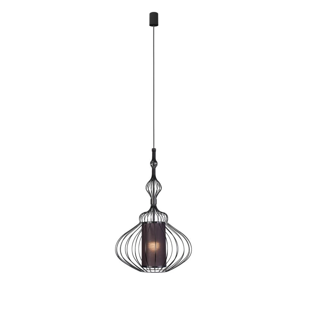 Hand lamp with fabric Abi Ø 41cm Lyora 5903139886697