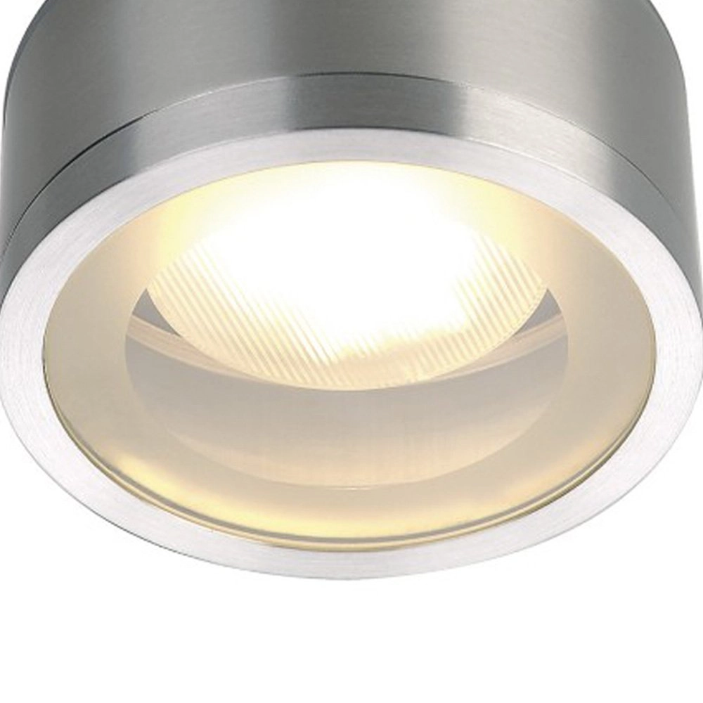 Porch ceiling lamp Rox 12.5cm metallic gray SLV 4024163180849