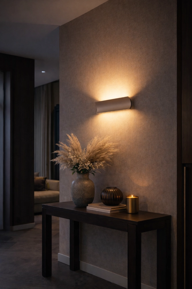 Indirect wall lamp Malibu Up-down - champagne Artdelight 8720701104143