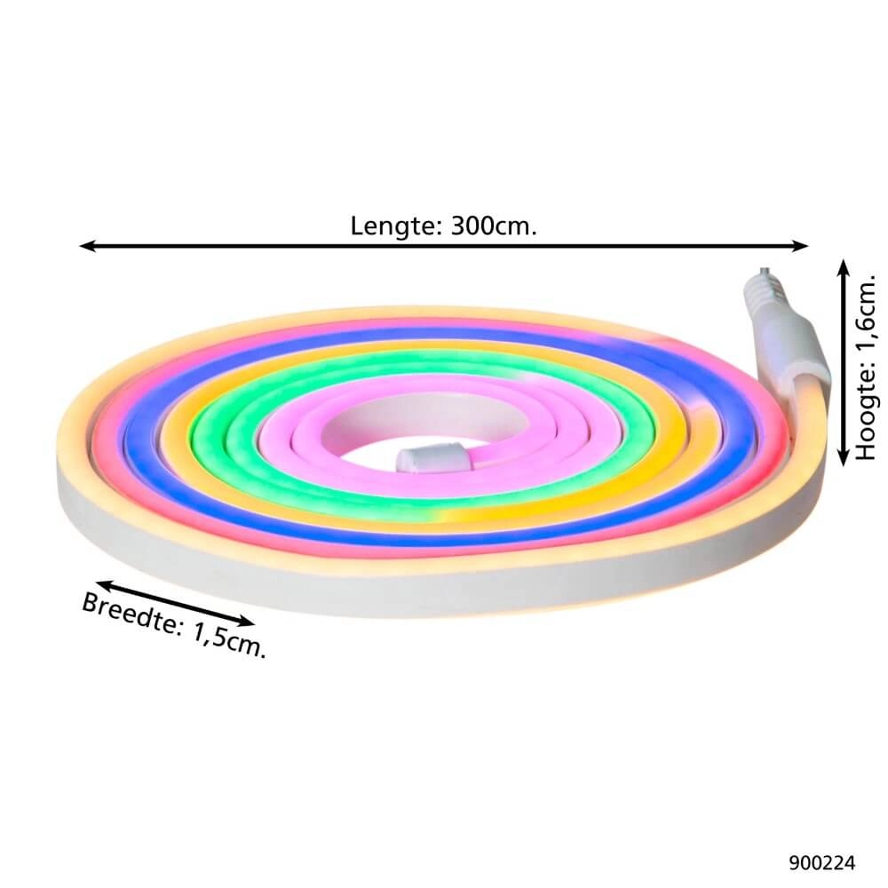 LED strip Flatneonled Colored Eglo 9008606229864