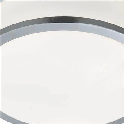 Bathroom ceiling lamp Discs Ø 23cm Searchlight 5013874395511