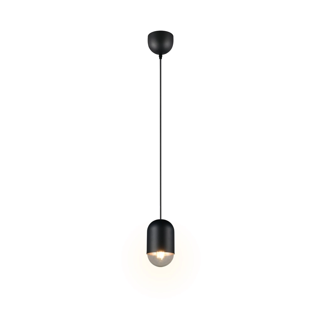 Unique pendant lamp Nara black Ø 10.5cm