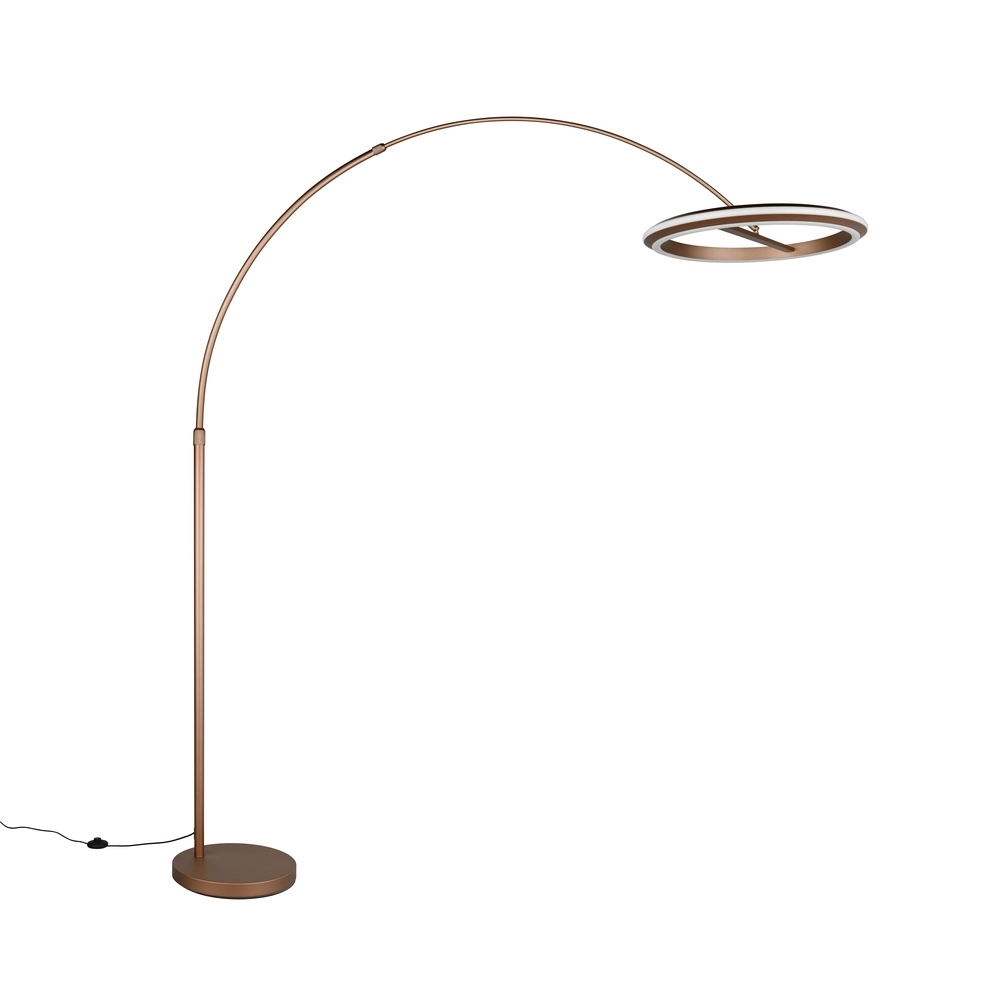 Floor lamp Amador mocha brown Trio 4017807688177