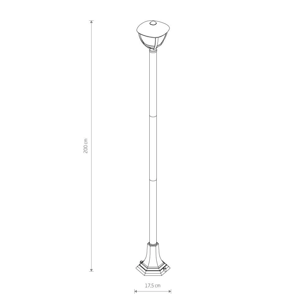 Path lighting Amelia 2m Lyora 5903139104982