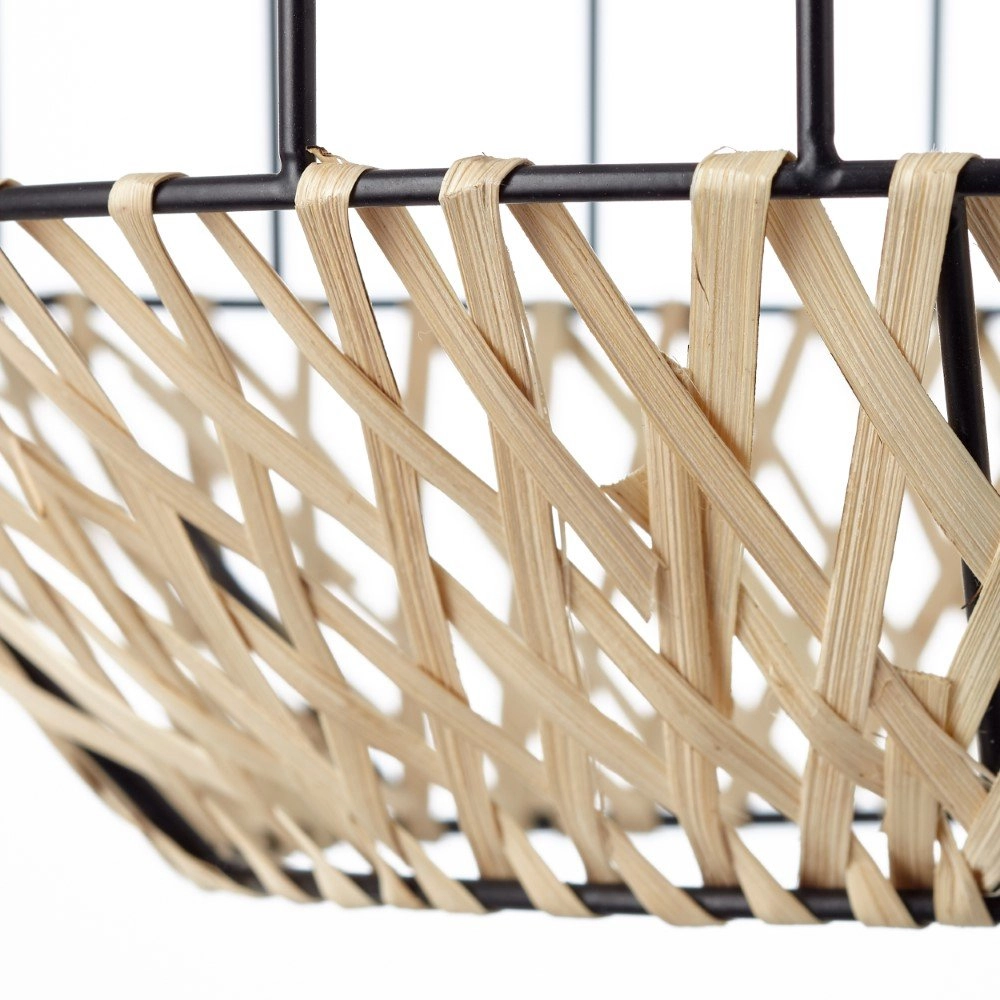 Cage wire lamp Templo Rattan Brilliant 4004353377143