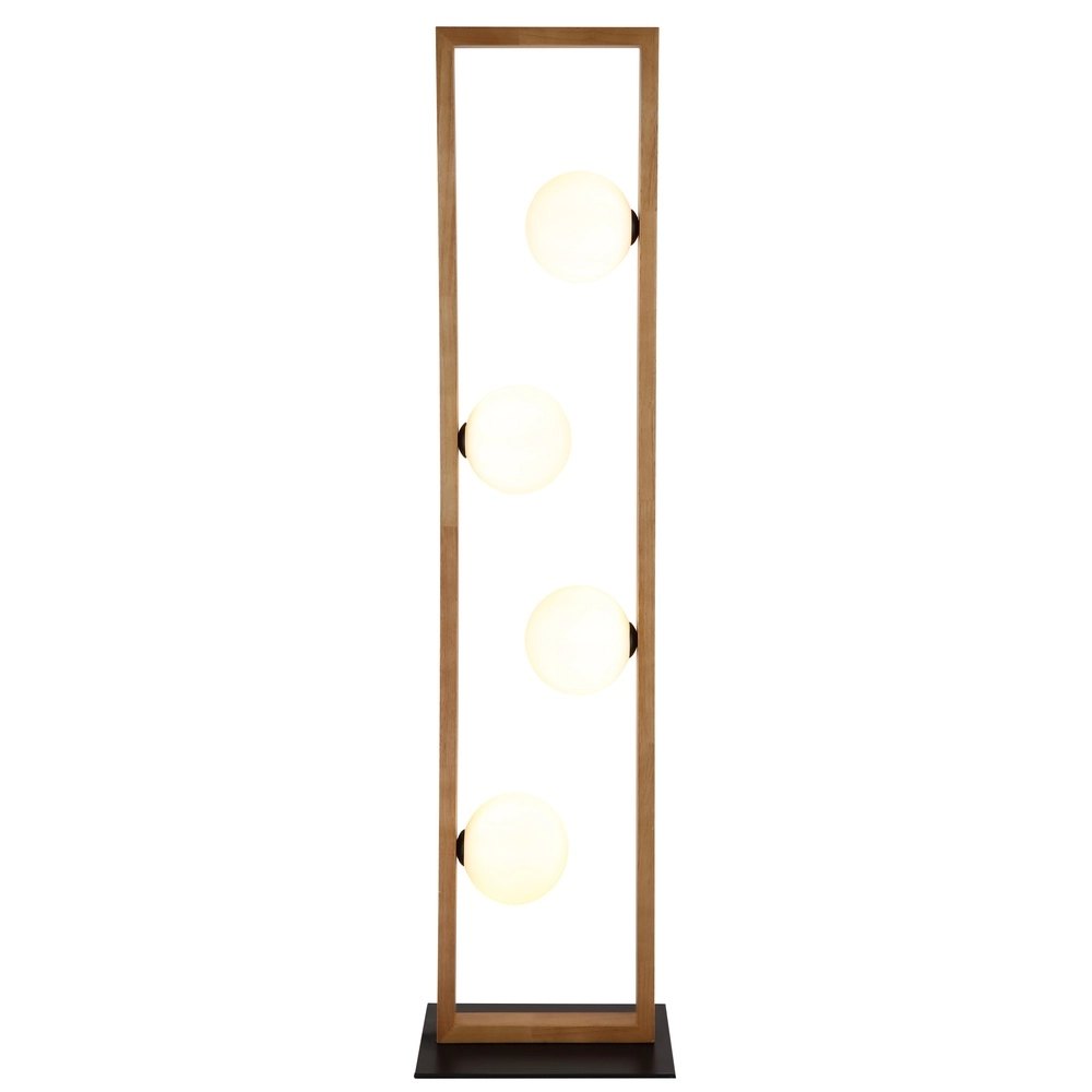 Design floor lamp Nanda wood Globo 9007371507948