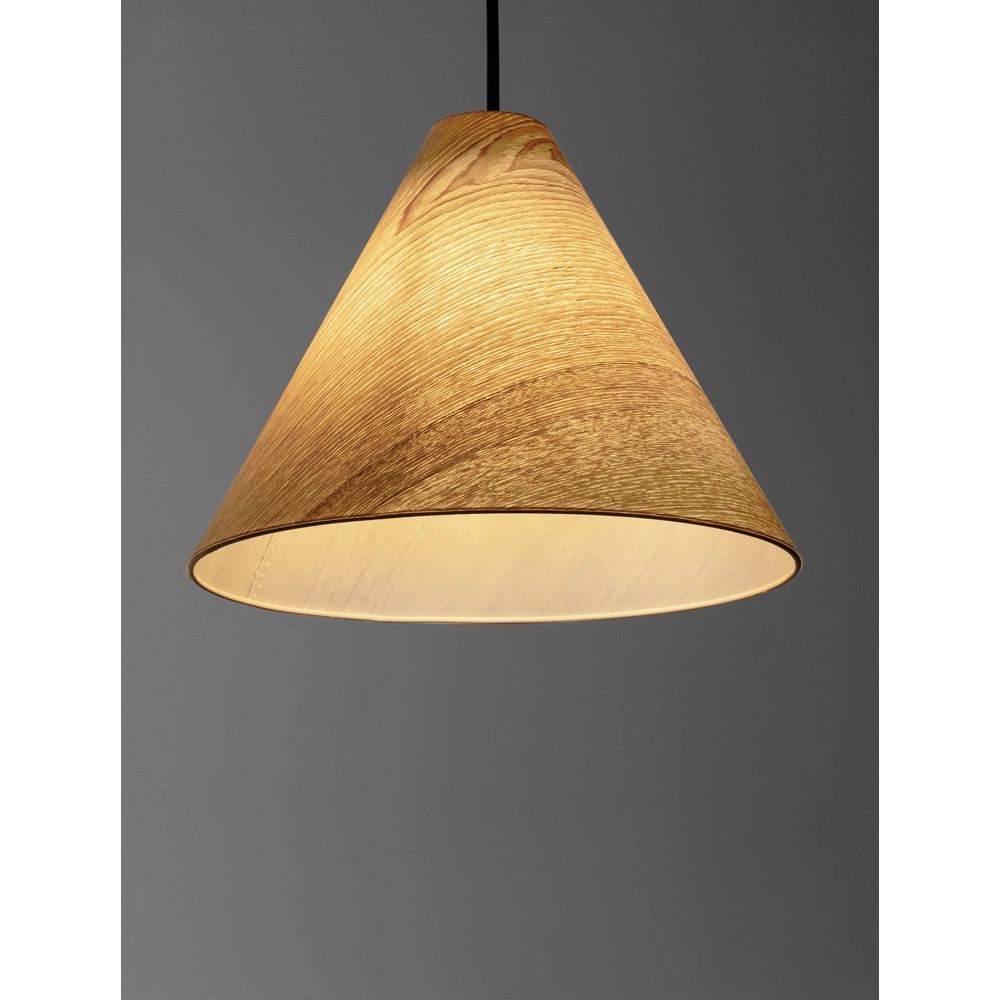 Wooden pendant lamp Elysian Ø 30cm Lyora 5212017468246