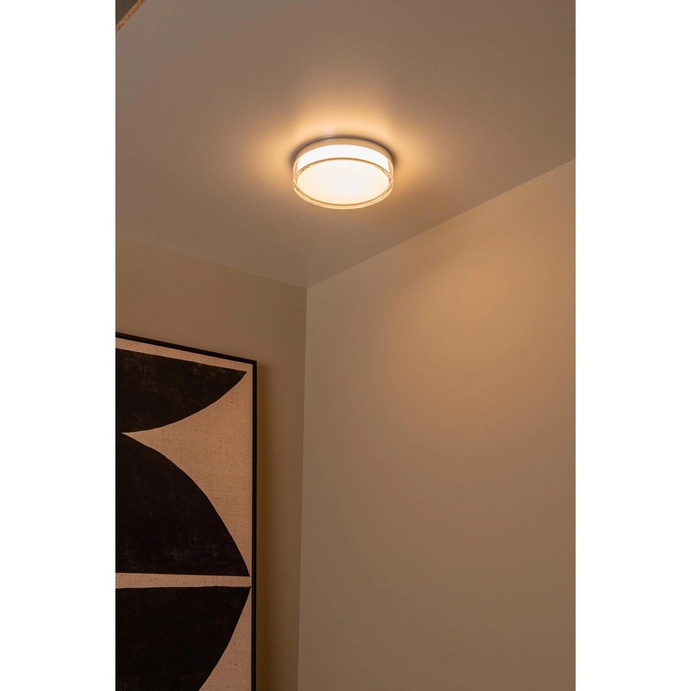 Ceiling light Plano Ø 23cm chrome Lucide 5411212782922