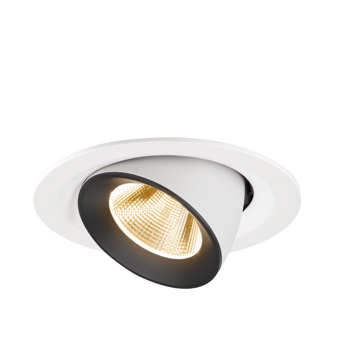 Recessed spotlight Numinos Gimble M white/black 2700K - 20deg SLV 4024163312042
